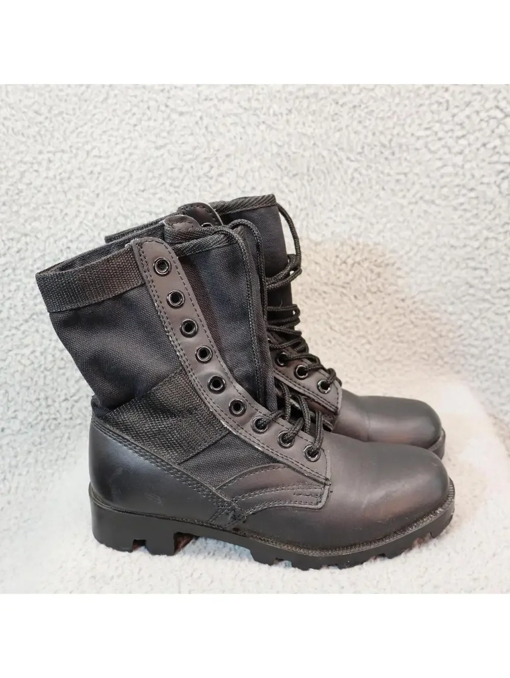Rothco Military Tactical Boots Black Size 4 R GUC